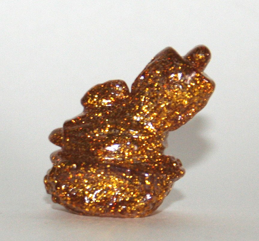 Gumtaro Clear Gold Lame Bone Tank