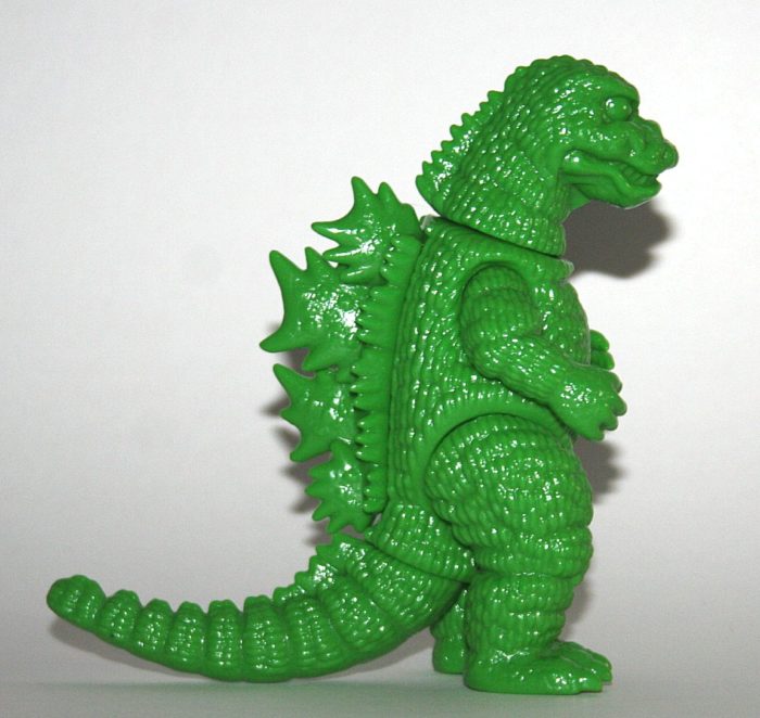 Marmit Para Baby Unpainted Green Megaro Goji 1973 Godzilla