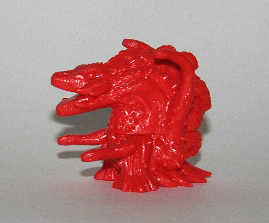 Marusan Kaiju Encyclopedia Unpainted Burnt Orange Biollante - Loose