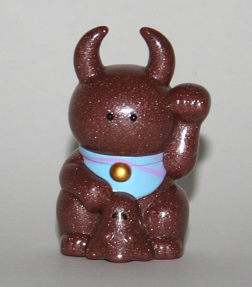 Uamou Funky Brown Lame Fortune