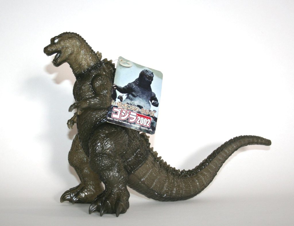 Bandai Clear Black 2002 Godzilla Theater Exclusive Sofubi Figure