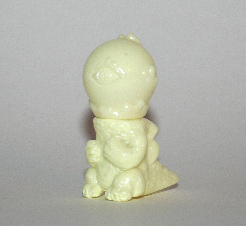 Gravy Toys Unpainted Glow All Seeing Dino Mini