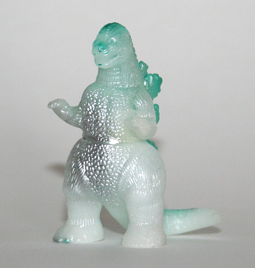 Marusan Kaiju Encyclopedia Silver on Milky White 1989 Godzilla