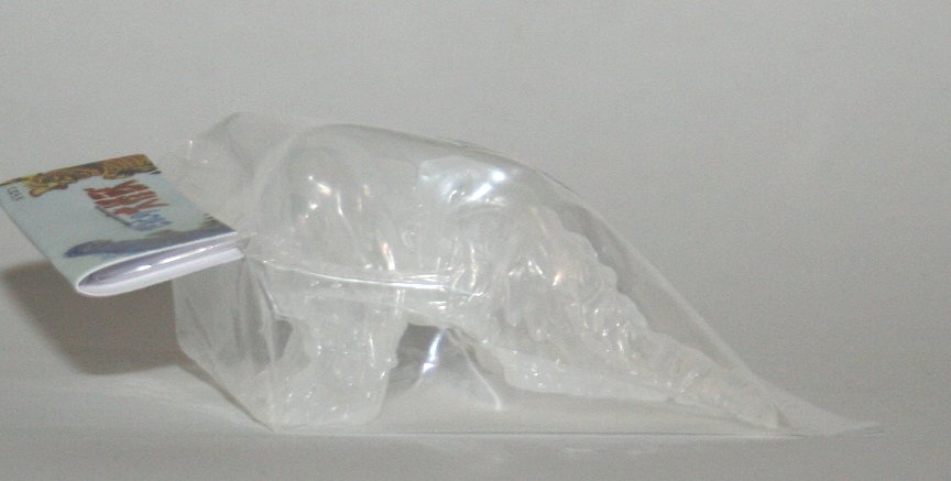 Marusan Kaiju Encyclopedia Unpainted Clear Crawling Hedorah