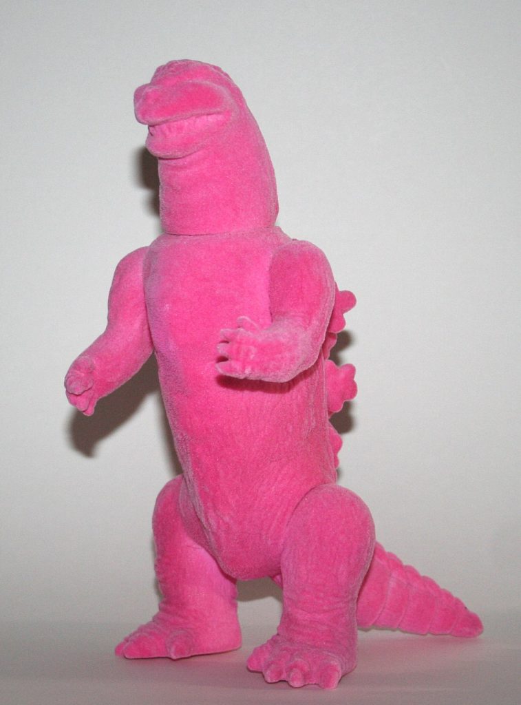 Rampage Toys Pink Flocked First Generation Godzilla