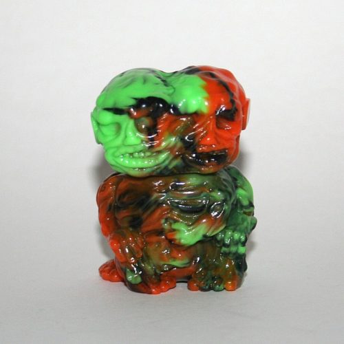 Splurrt Green and Orange Marbled Mini Cadaver Twin