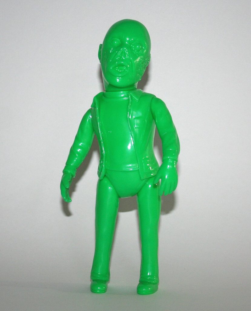 Zollmen Unpainted Neon Green Zombie