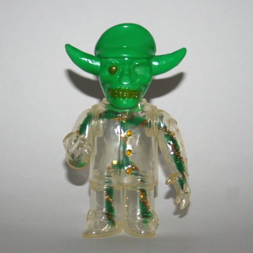 Cannibal Kaiju Clear and Green Pipecleaner General Kyoufu
