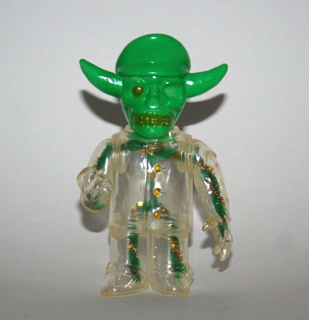 Cannibal Kaiju Clear and Green Pipecleaner General Kyoufu