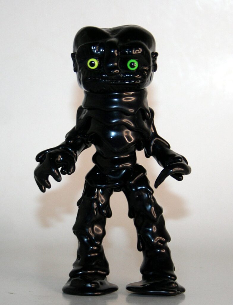 Grody Shogun x Kevin Herdeman Black Melty Monster