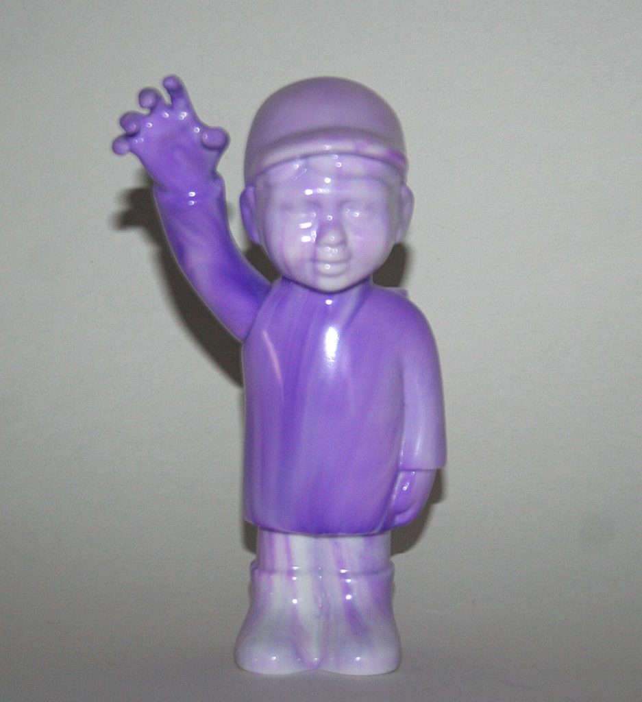 SK Gawa Purple and White Marbled Horror Boy