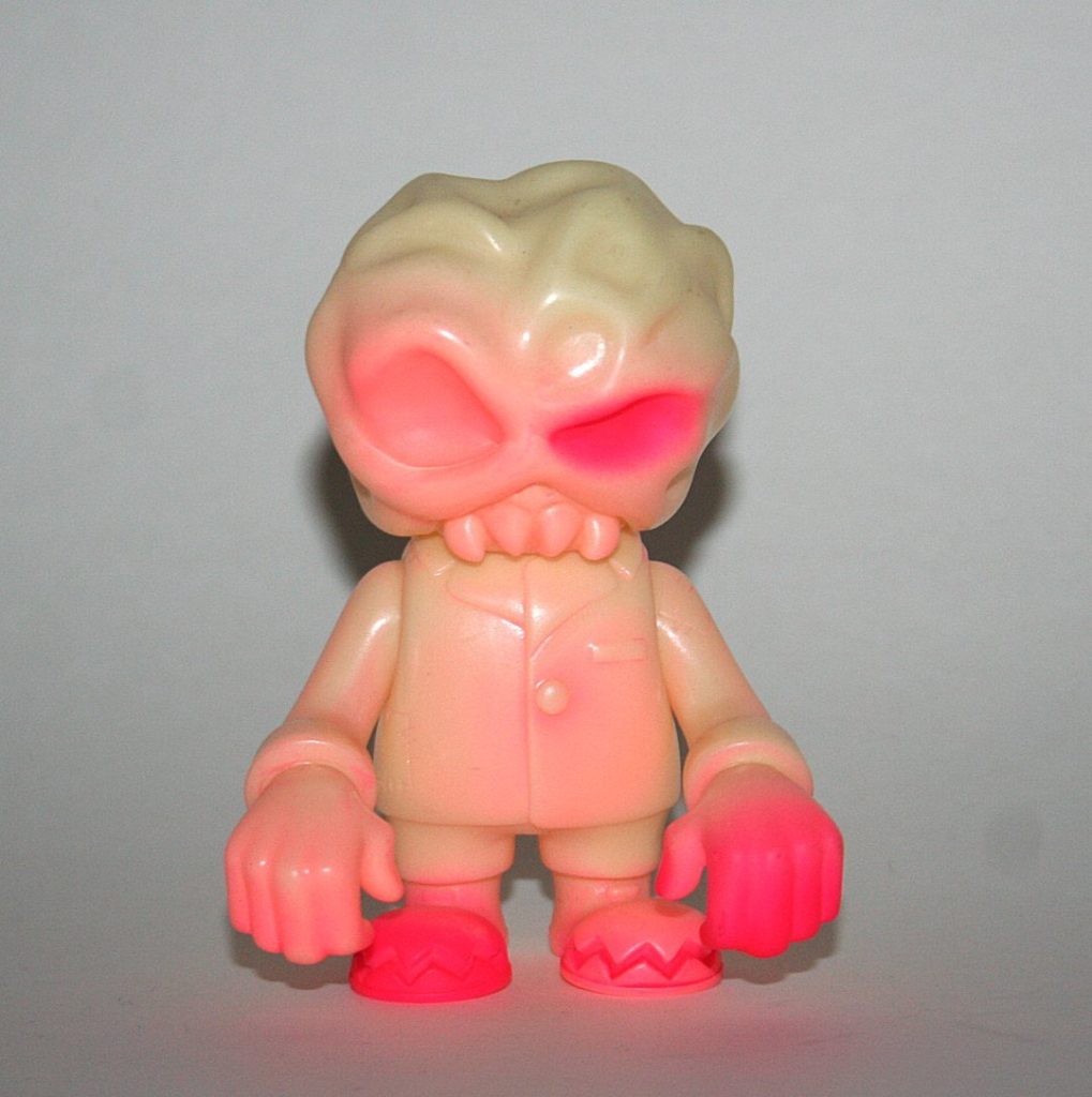 Secret Base x Super7 GID Pink FrankenBrain - Light Spray