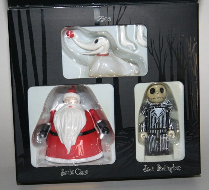Medicom Nightmare Before Christmas 3 Piece Set Jack and Santa