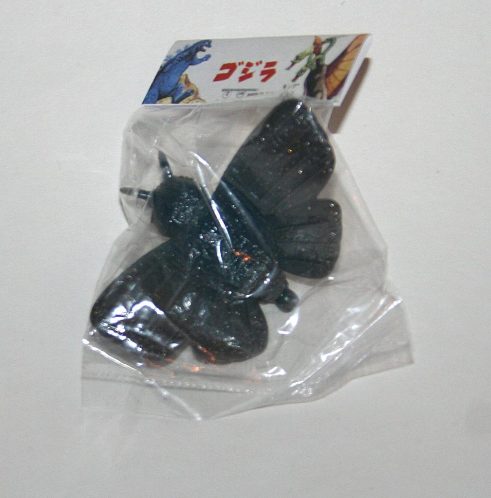 Marusan Kaiju Encyclopedia Blue on Grey Lame Mothra