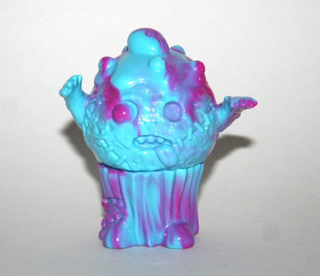 Refreshment Toys Blue and Purple Marbled Zombie Cupcake