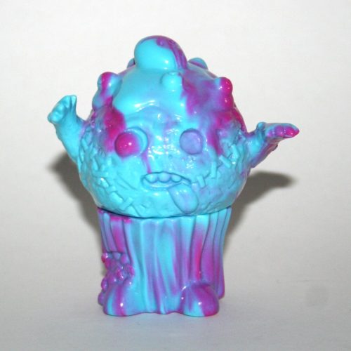 Refreshment Toys Blue and Purple Marbled Zombie Cupcake
