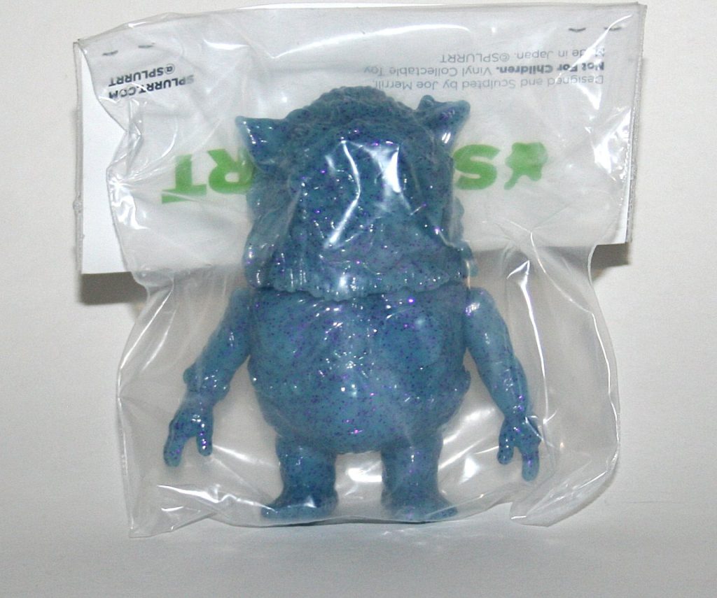 Splurrt Blue Glow Lame Unpainted Diggler on Cadaver Body