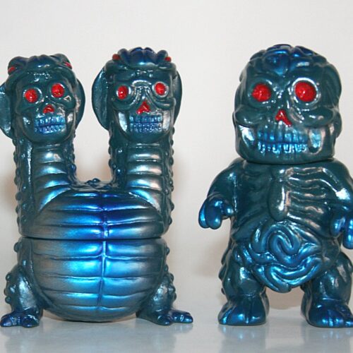 Splurrt Godzilla Blue Manduro and Dokoran