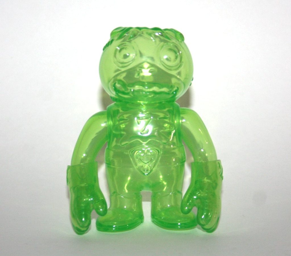 Super7 Clear Green Unpainted Imp Zombie