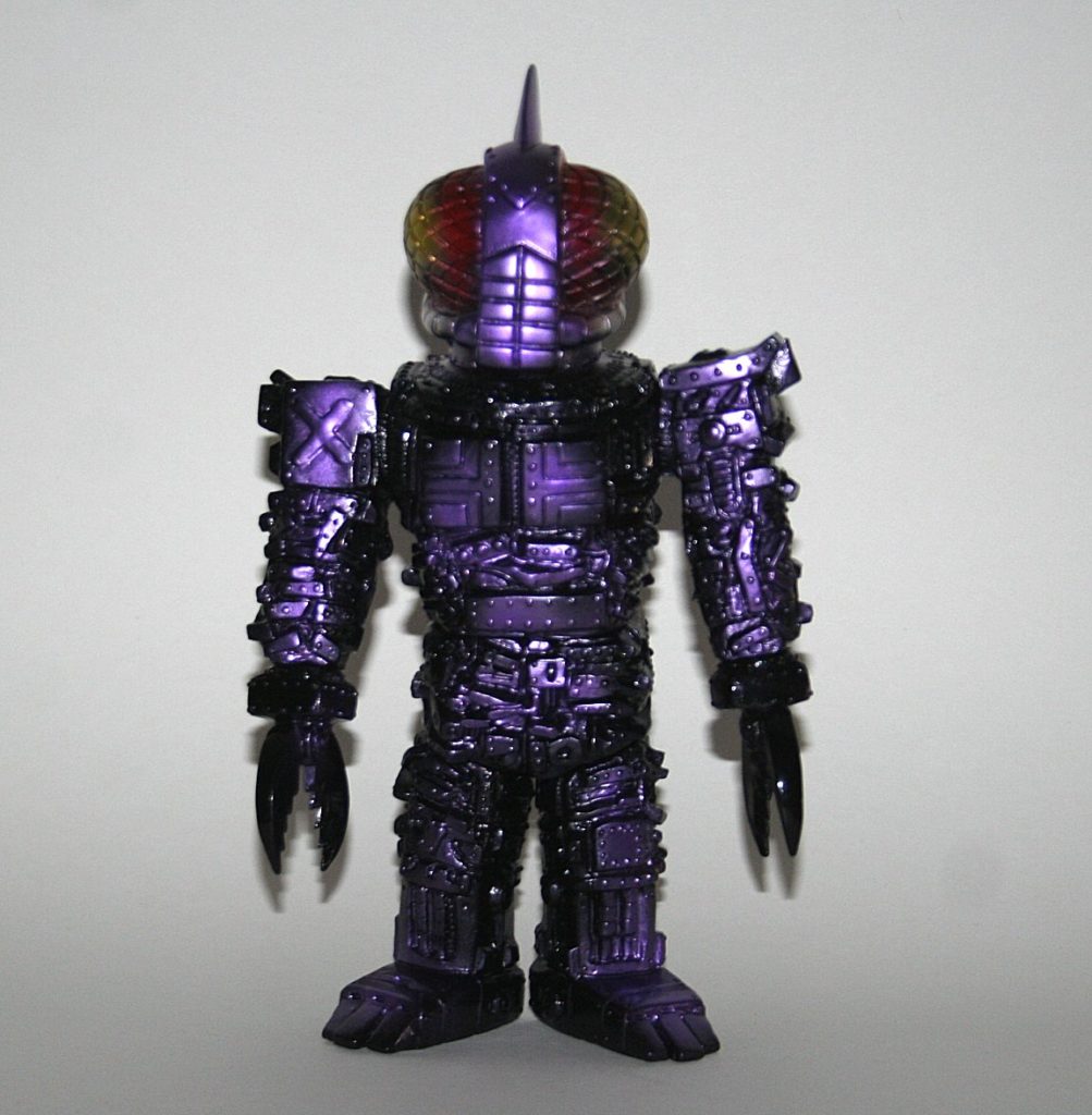 Wombat Toys Purple on Black Junker V Gaspal Head