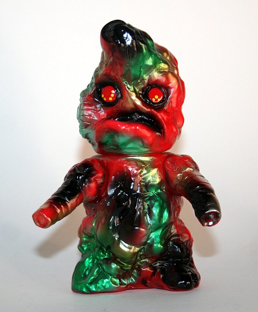IramuToys Red Tank Head Pollution Monster