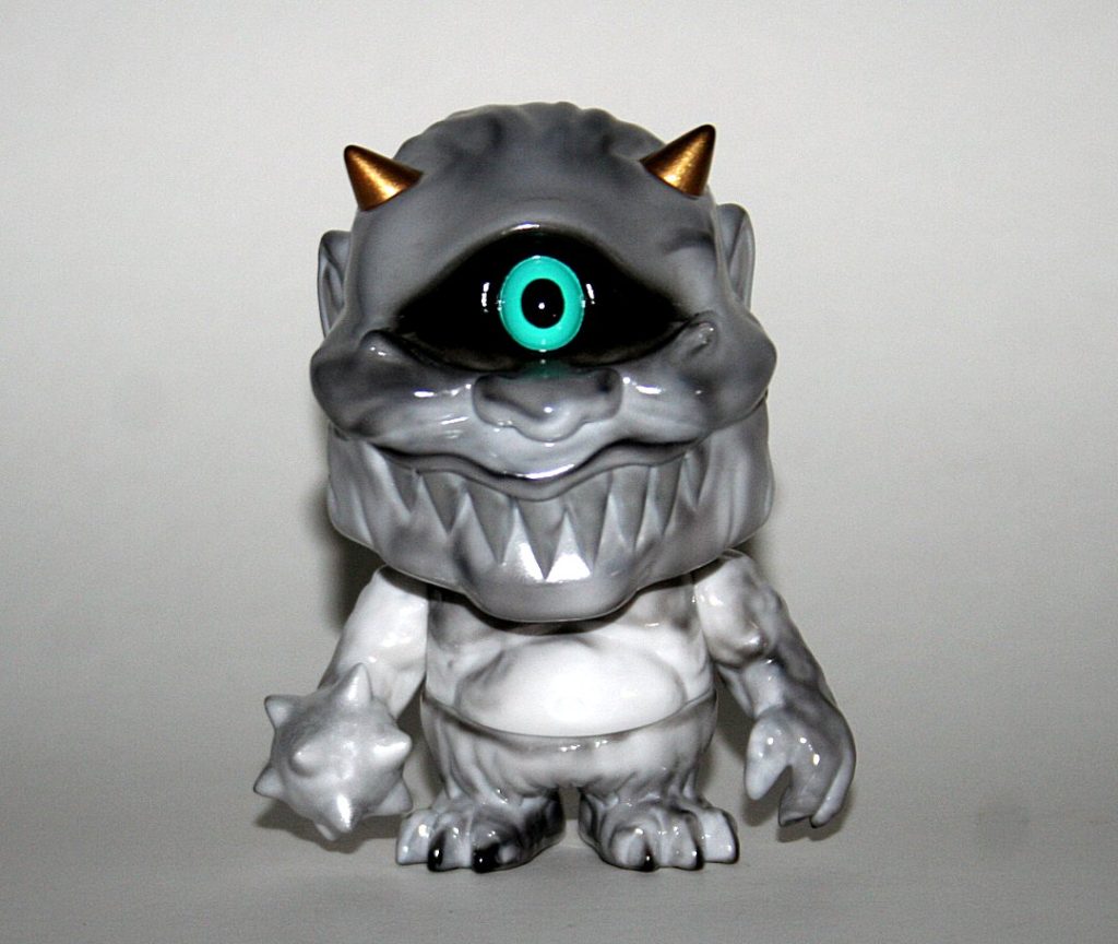 MVH x Unbox Painted Black and White Marbled Chibi Ollie