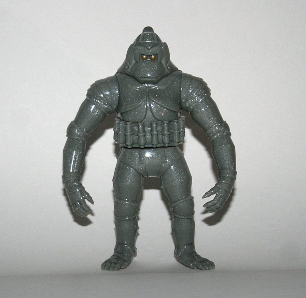 Raymundo Silver Lame Mechani Kong with Bomb Belt
