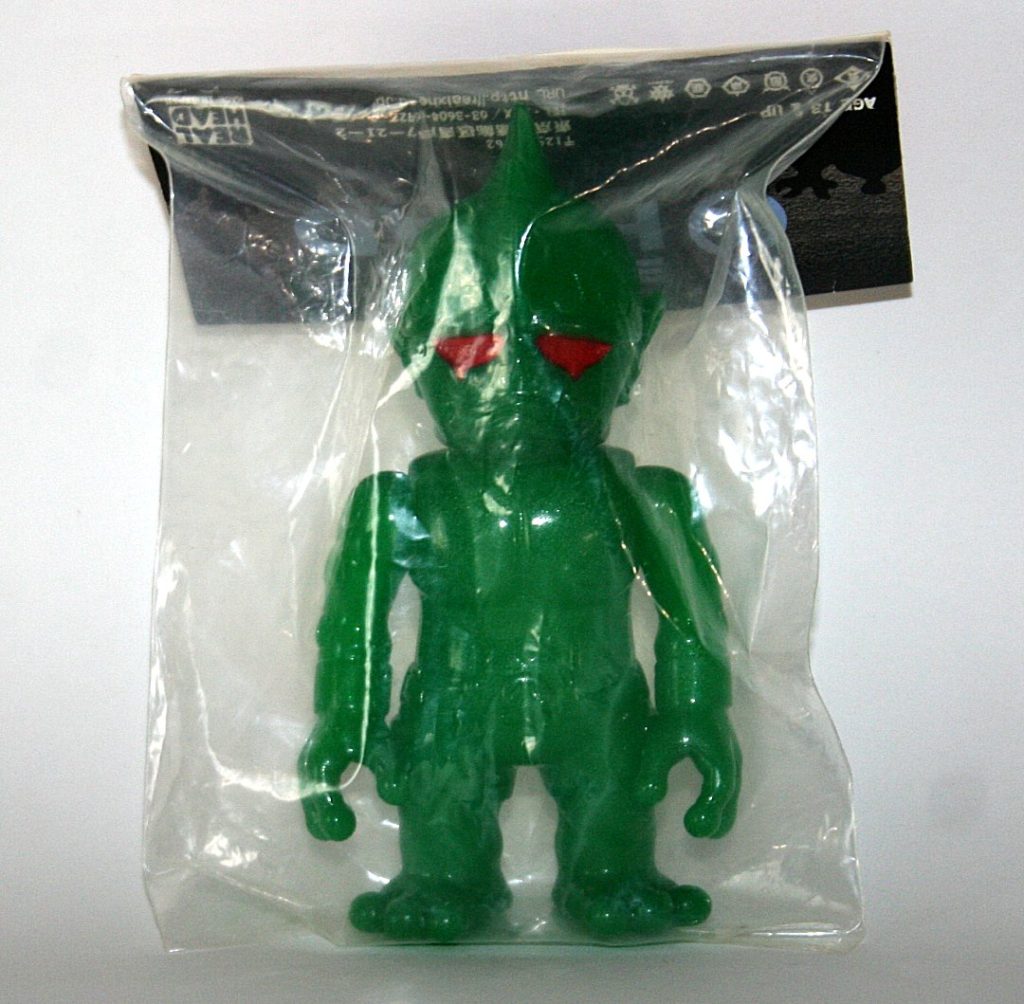 RealxHead Clear Green Lame Mutant Head