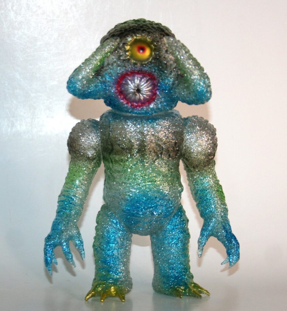 Skull Head Butt Clear Silver Lame Eater-X