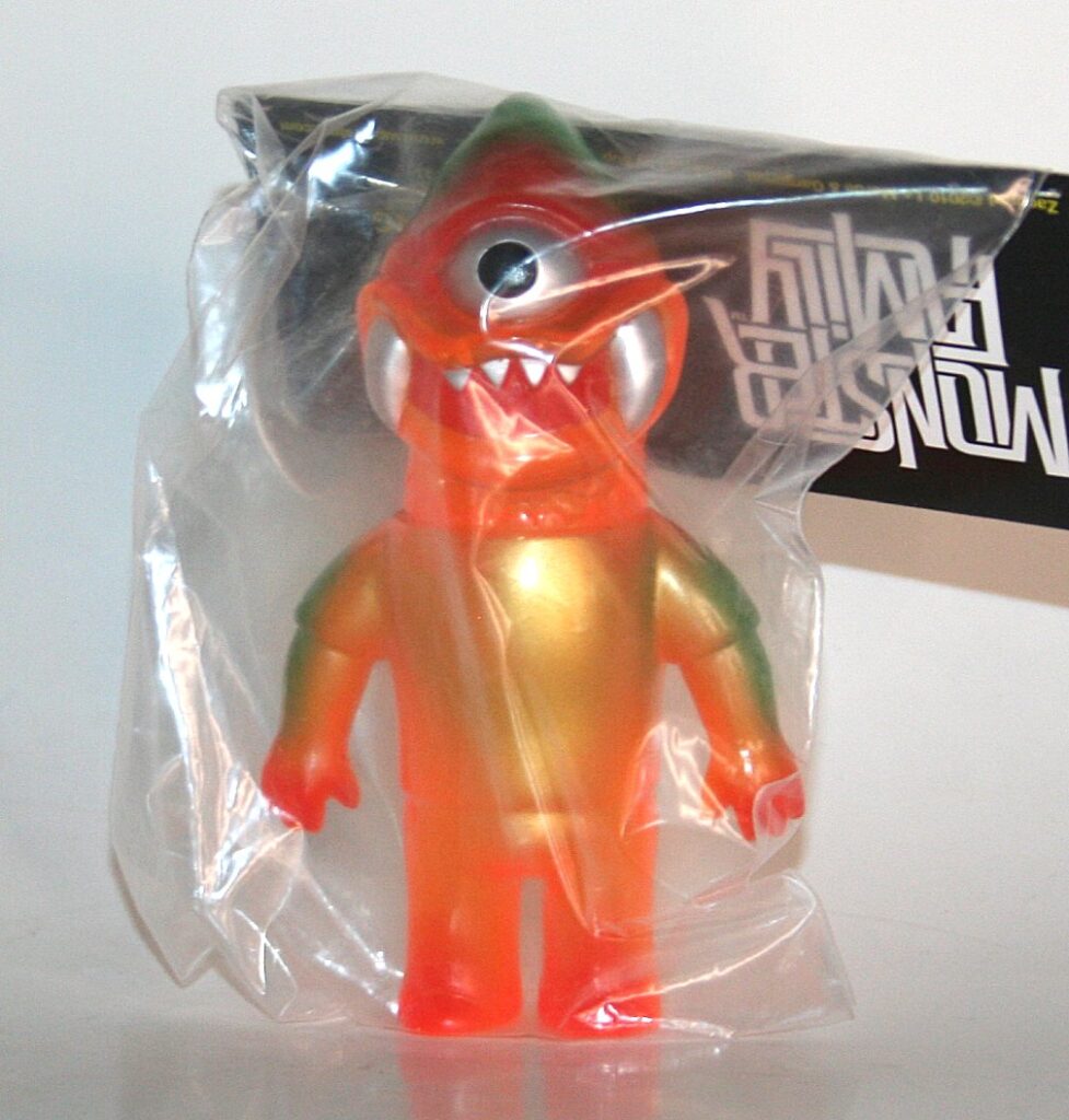 Super7 x Gargamel Clear Orange SDCC 2010 Zagarad Vinyl Figure