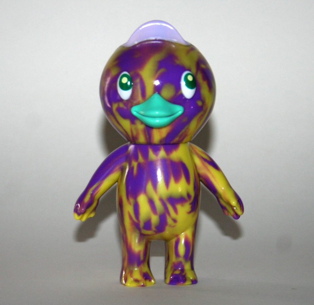 CometDebris Purple and Green Marbled One Off Kappa Kid