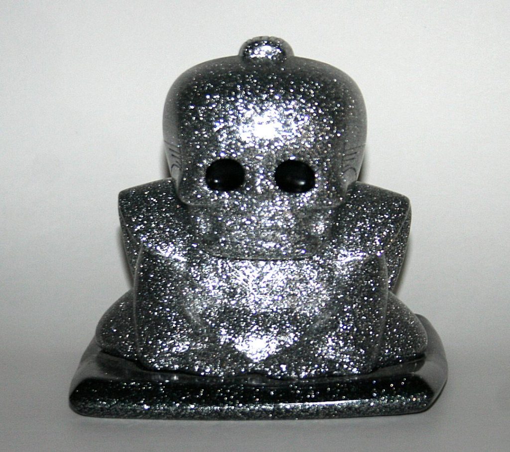 Skull Toys Large Size Uber Silver Lame Dai Honesuke