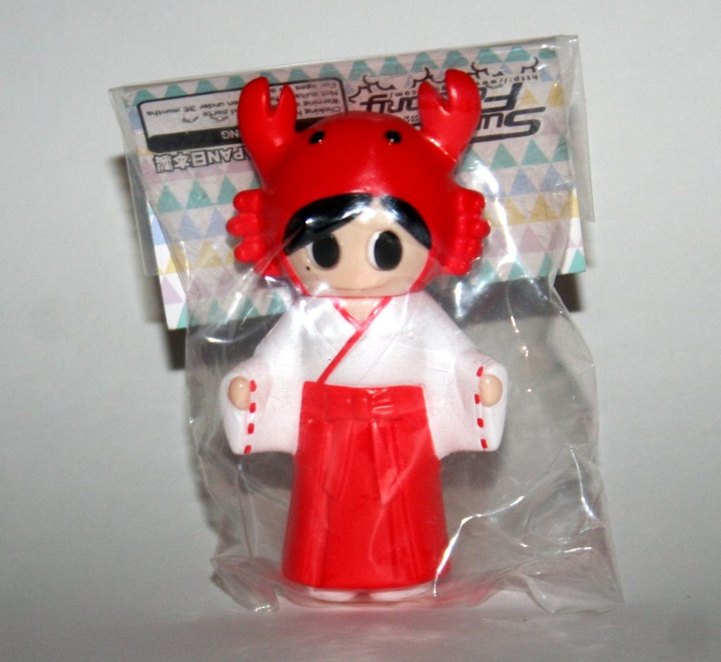 Sunguts Red and White Crab Miko