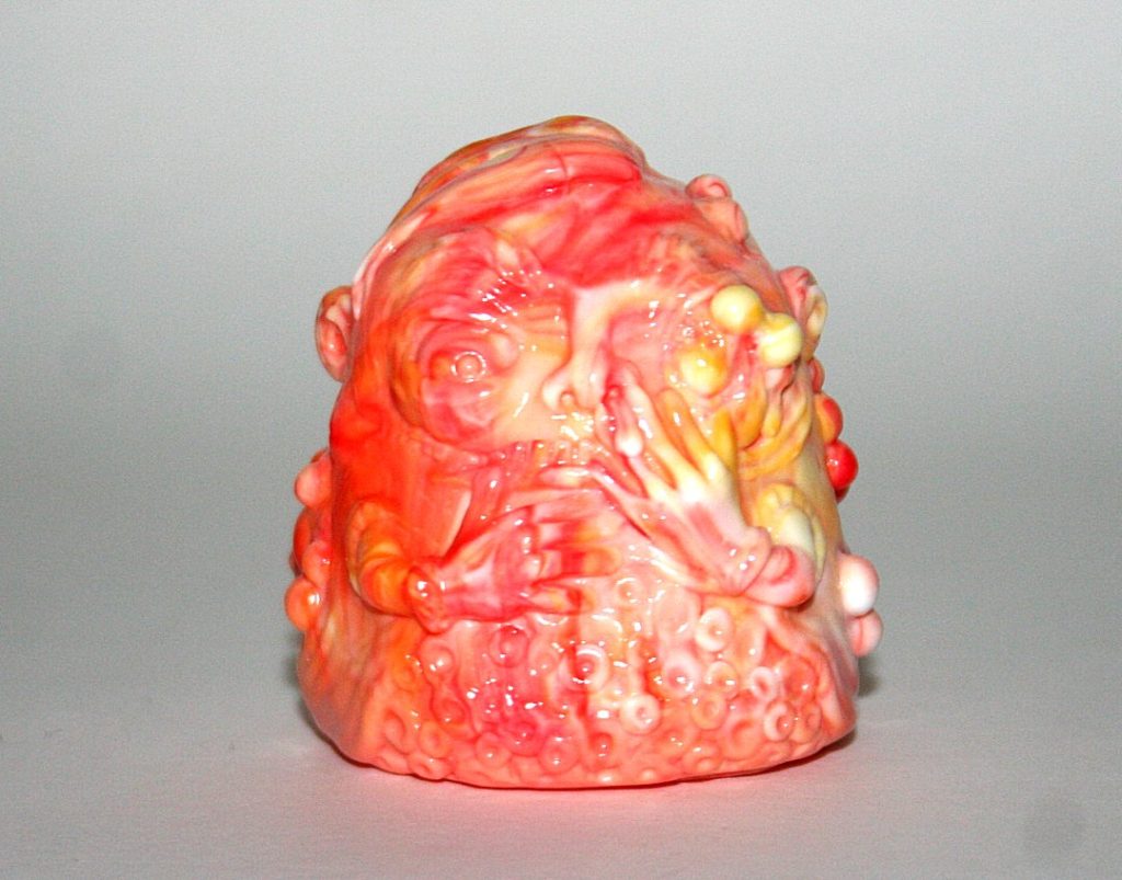 Unbox x Joe Whiteford Who Goes There 3 Marbled Oranges Oops