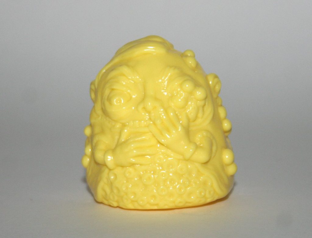 Unbox x Joe Whiteford Who Goes There 3 Yellow Oops