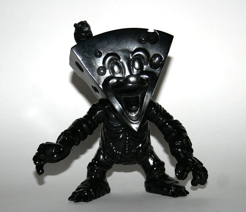 Vinyl Junkies Black with Silver Cheesehead Skull Zombi
