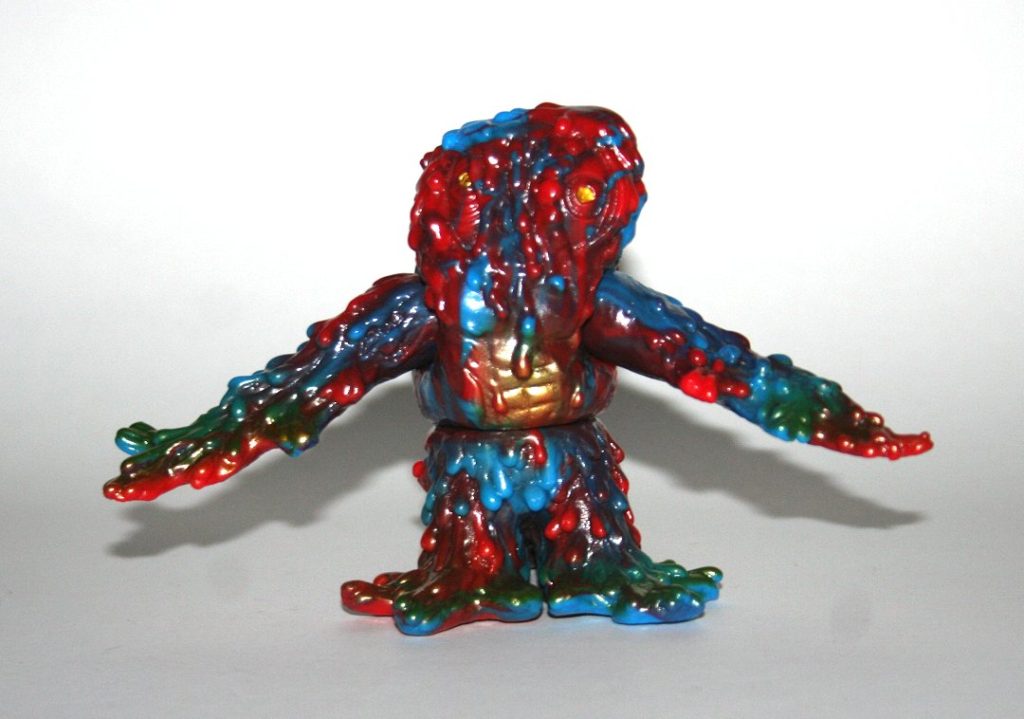 Flyover Red and Blue Marbled Hedorah