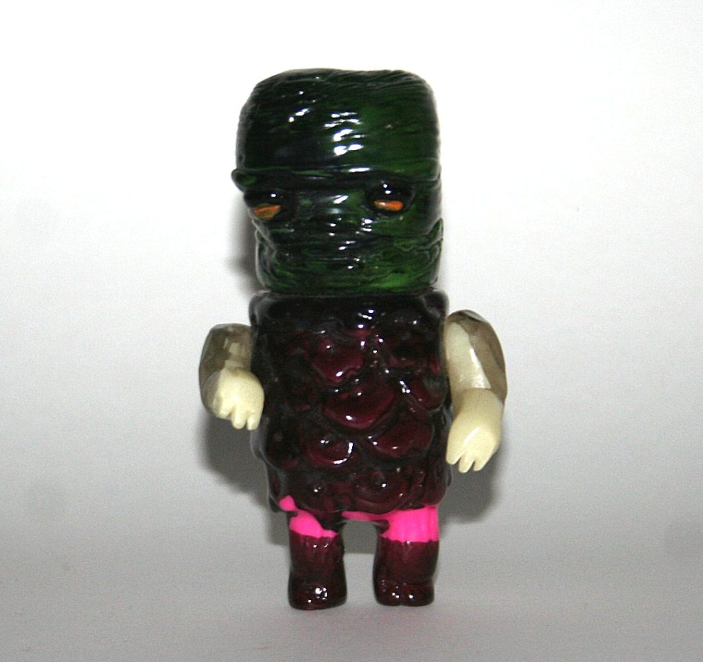 Grody Shogun Pink and Green Mummy Monster Nug