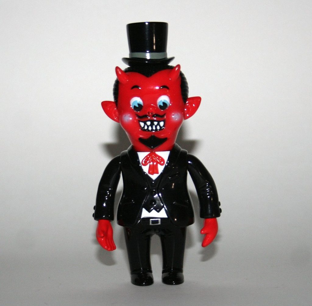 Headlock Studio Red Mini Lil Diablo Sofubi Figure | Vicious Fun
