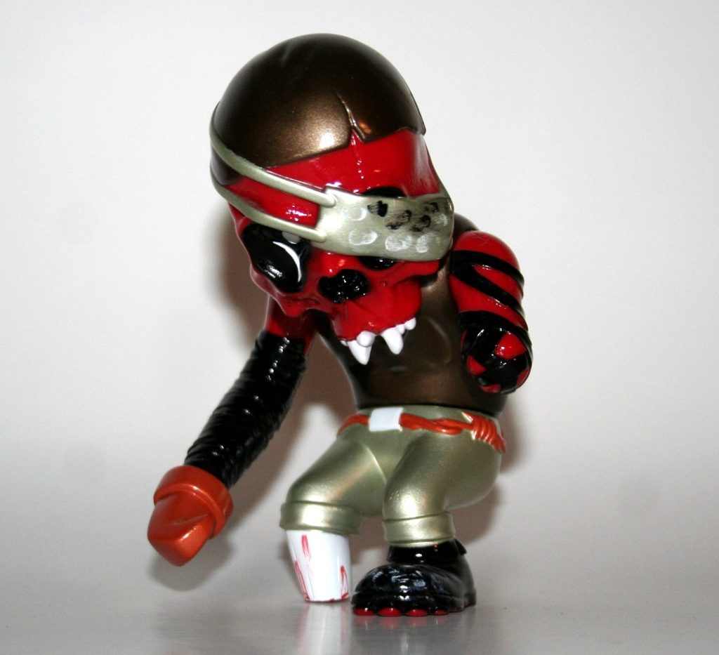 Secret Base x Pushead Red Stump the Skullpirate