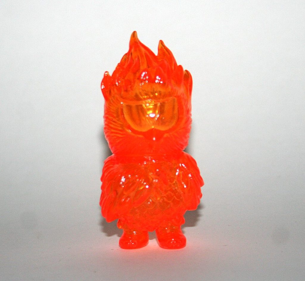 Max Toy Co Gacha Maxx Unpainted Clear Orange Hoots