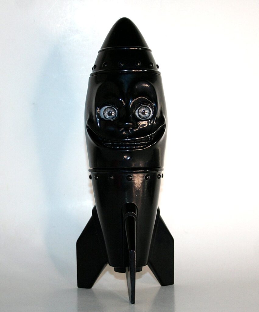 Chokehazrd Unpainted Black with Eyes Warhead