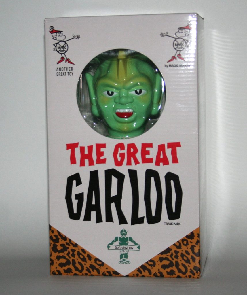 THE GREAT GARLOO vinyl figure ヘッドロックスタジオ Headlock Studio x ISH Green Great Garloo — Vicious Fun