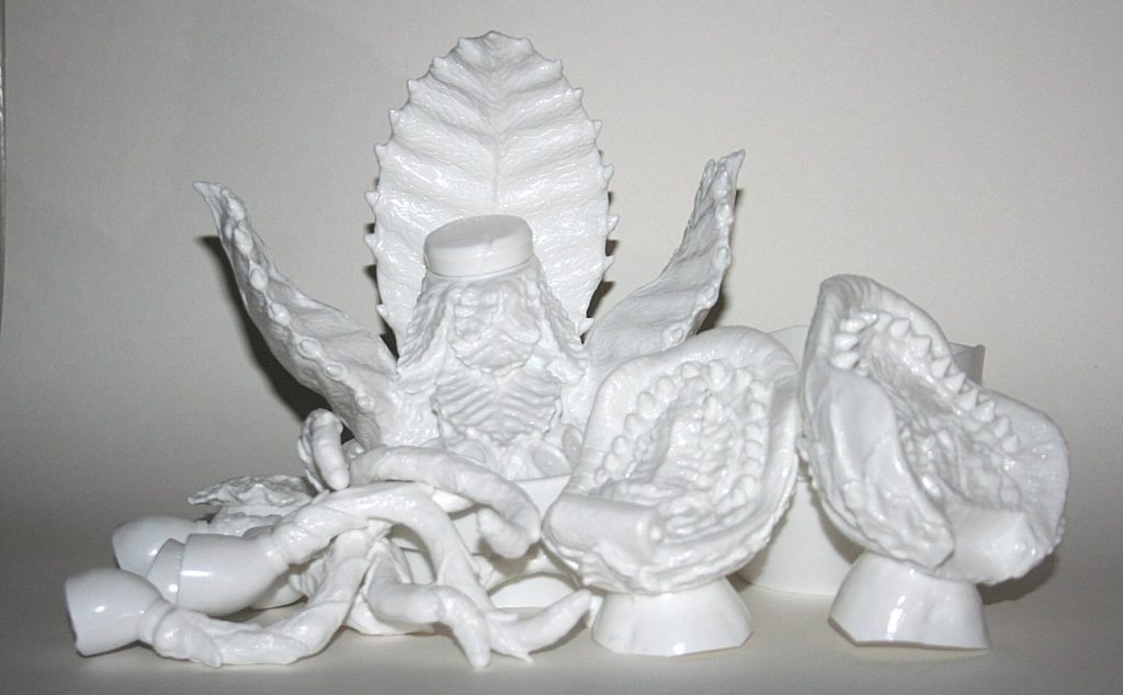 Karz Works Unpainted White Vinyl Kit Audry