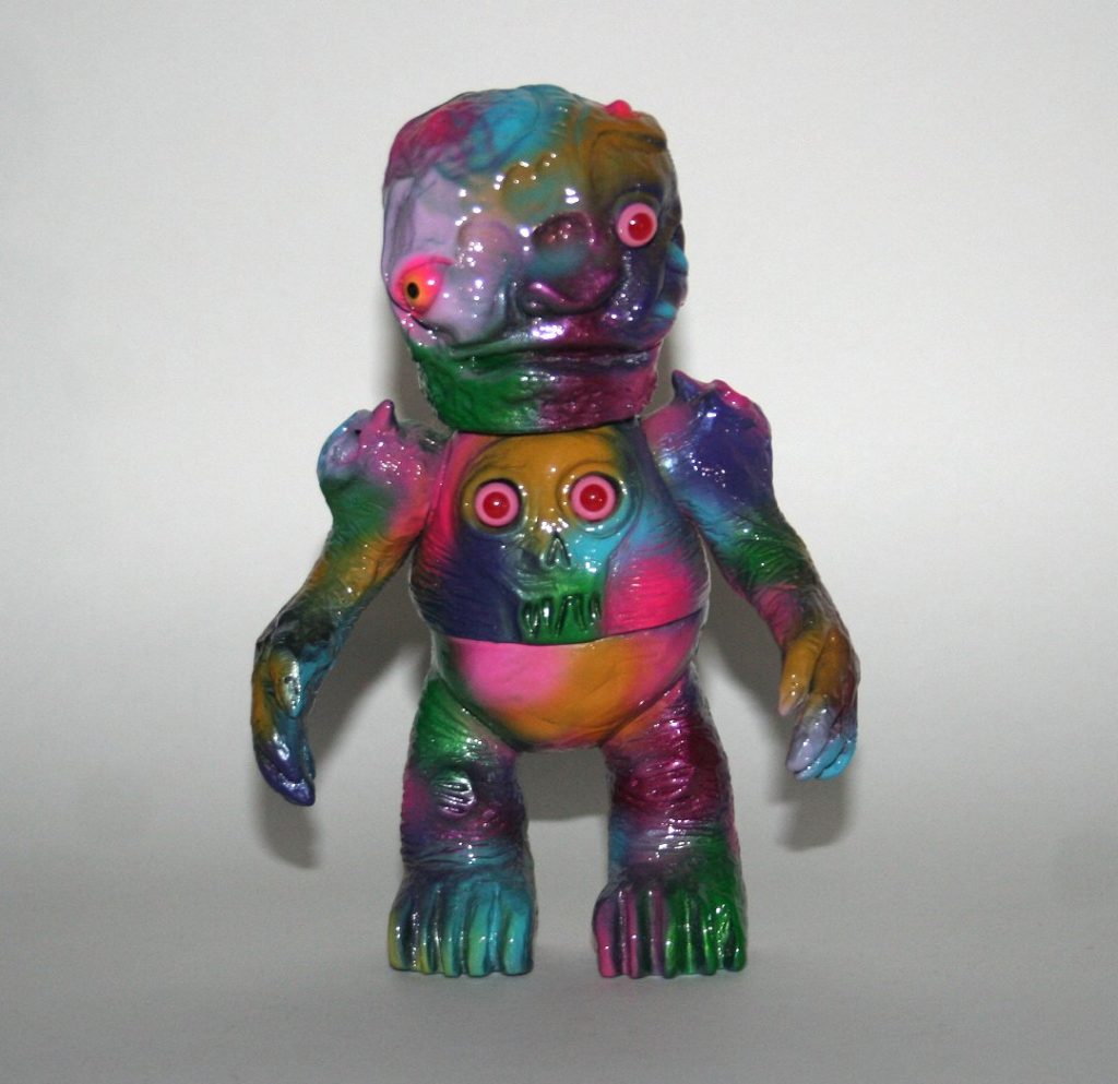 Monsterfoot Creations Rainbow 1 Off Fungus Skull Boy