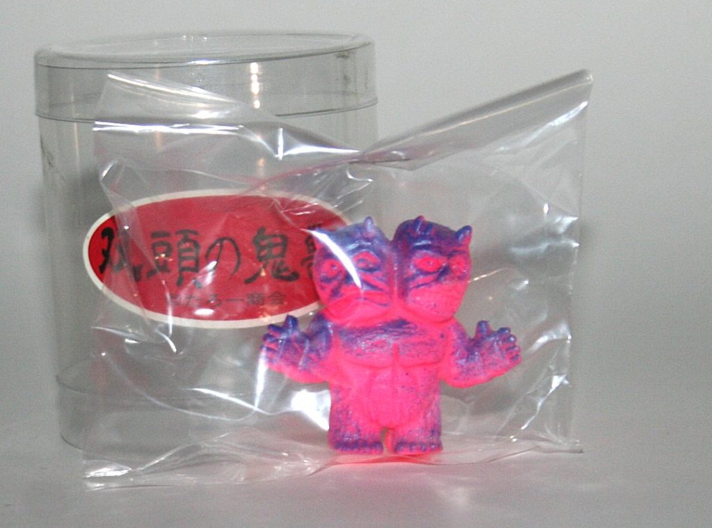 Tallow Shokai Pink With Purple Demon Beast Keshi