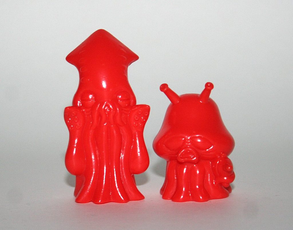 Y & G Space Invaders Red Eager and Cote