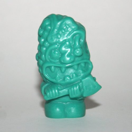Deadly Delivery Greenish Lizard with Axe Boy - Loose