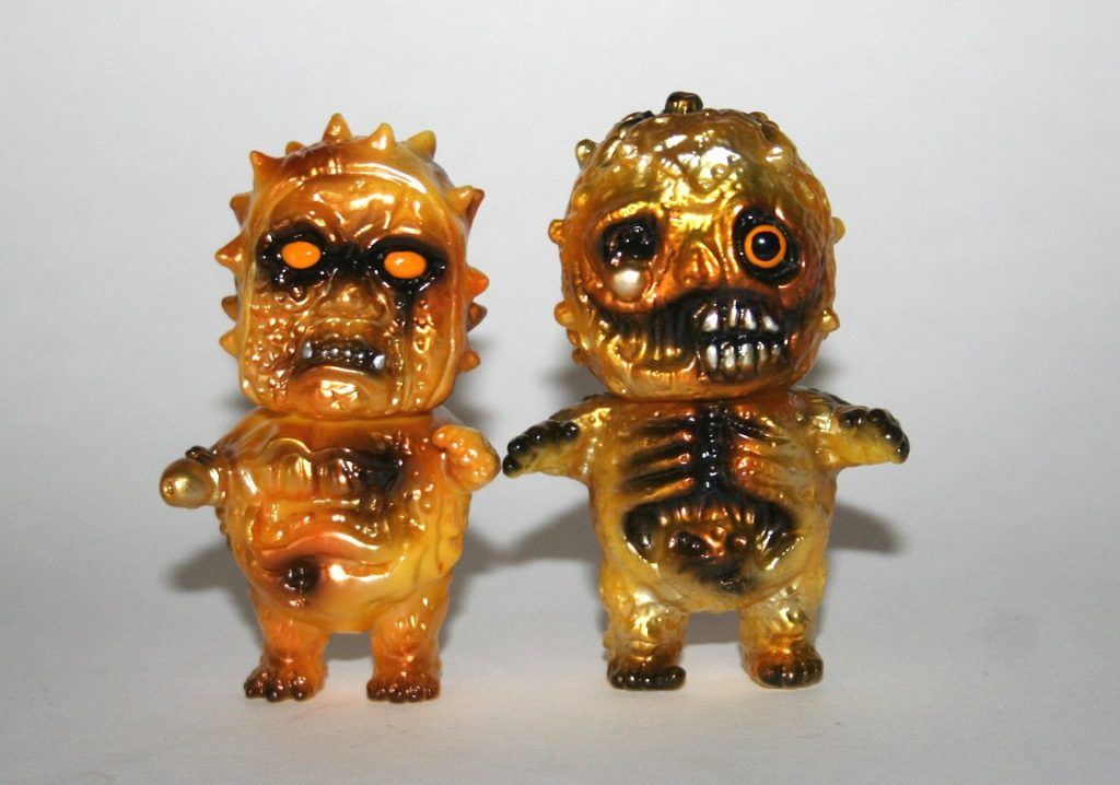 Deathland Vinyl Toys Golden Child Set Fuckaiju Exclusive