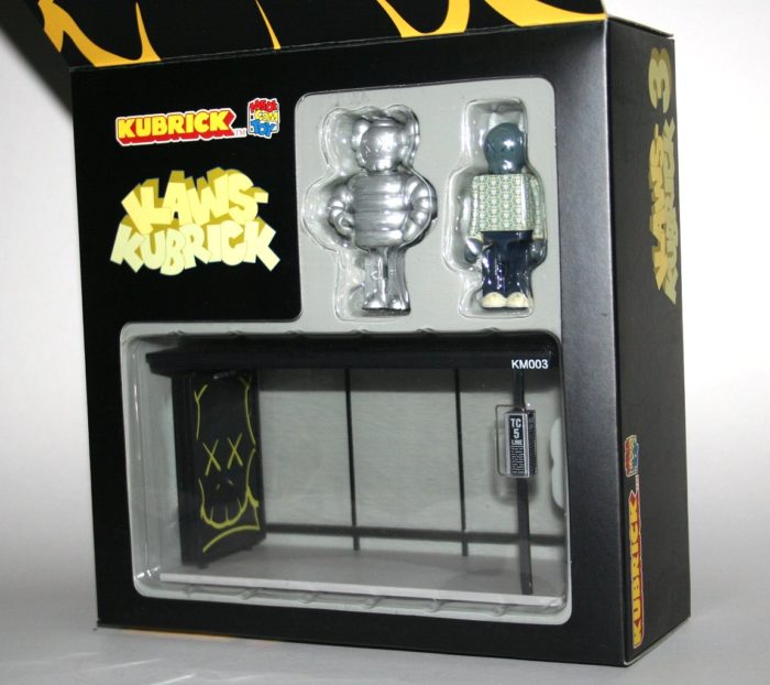 Kaws x Medicom Kubrick Bus Stop Set 3